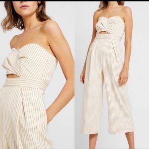 Topshop bandeau jumpsuit Size 12